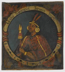 Lloque Yupanqui, 3. Inka-König, Mitte des 18. Jahrhunderts
