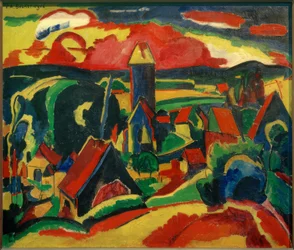 Dornberg (Blick vom Mühlenberg auf Kirchdornberg)