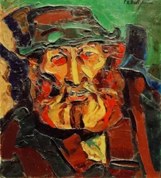 Kopf eines Bauern