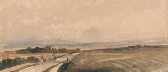 Eine Straße in Yorkshire