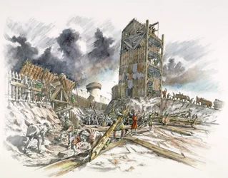 Belagerung von Dover Castle, 1216, ca. 1990-2010