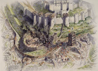 Belagerung von Dover Castle, Kent, 1216 ca. 1995-2006