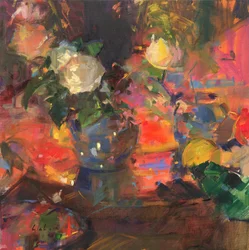 Orangen und Rosen