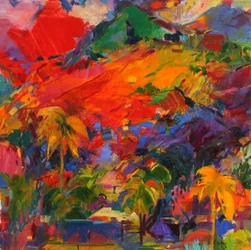 Polynesische Landschaft