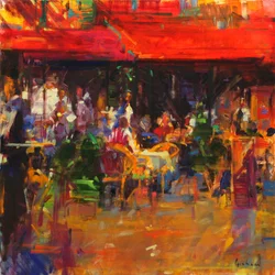 Tisch in Villefranche