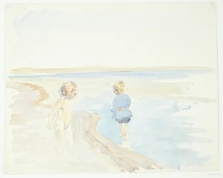 Kinder am Strand