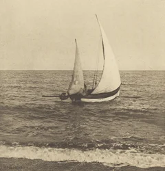 Ein Suffolk-Shrimper "Geht Los"