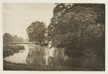 Kräheninsel-Bach, Fluss Wye