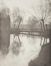 Fußgängerbrücke bei Chingford