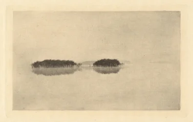 Die einsame Lagune, vor oder um 1895