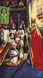 Königin Maria heiratet Prinz Philipp von Spanien in Winchester