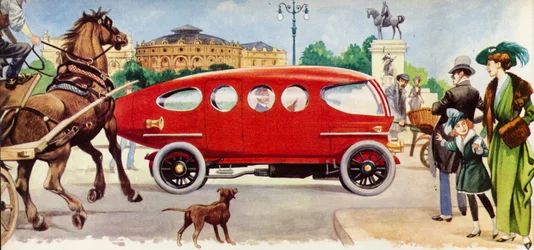 Der Ricotti Torpedo Wagen von 1913 war seiner Zeit voraus