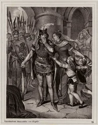 Johann der Blinde, König von Böhmen (Gravur)