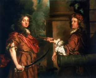 Doppelporträt von Sir Frescheville Holles