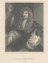 Porträt von Lord William Russell, graviert von H. Robinson