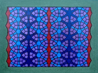 Kreise im hexagonalen Raster