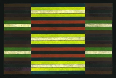 GESTREIFTES TRIPTYCHON Nr.6, 2003