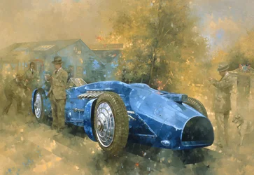 Blaukehlchen in Brooklands