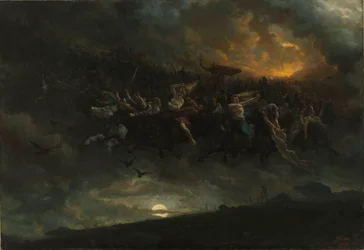 Die wilde Jagd auf Odin, 1872