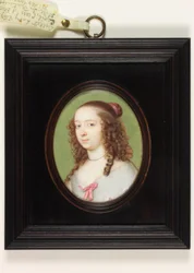 Lady Elizabeth Cecil, Gräfin von Devonshire (Emaille)