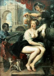 Bathseba am Brunnen, ca. 1635