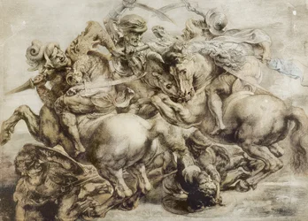 Schlacht von Anghiari, nach Leonardo da Vinci