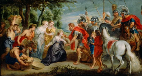 David begegnet Abigail