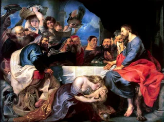 Fest im Haus des Simon, des Pharisäers, zwischen 1618 und 1620