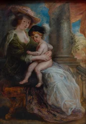 Hélène Fourment mit ihrem Sohn Frans