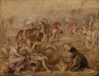Treffen von König Ferdinand von Ungarn und dem Kardinal-Infanten Ferdinand von Spanien in Nördlingen