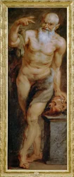 Silen oder ein Faun, gemalt für die Torre de La Parada