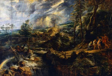 Stürmische Landschaft