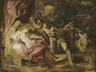 Die Gefangennahme von Samson, 1609-10