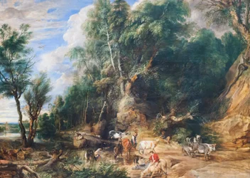 Der Wasserplatz, ca. 1615-22