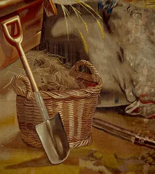 Anbetung des Christuskindes (Detail)