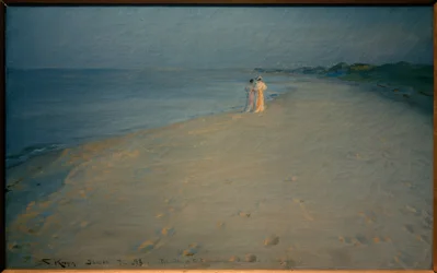 Sommerabend am Südstrand, Skagen