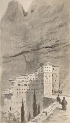 Kloster von Mega Spileon, Griechenland, 1896