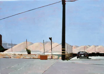 Kieshaufen in Downtown LA, 2007