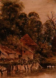 Ein altes Cottage