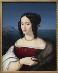 Carolina Grossi, die erste Frau des Künstlers
