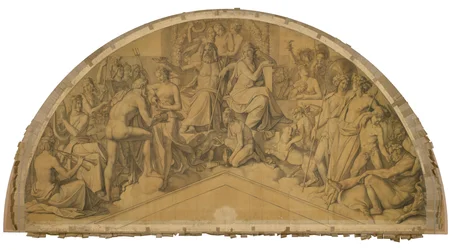 Die Aufnahme des Herakles in den Olymp