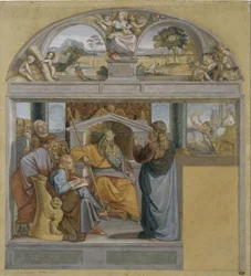 Joseph deutet die Träume des Pharao