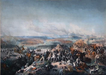 Die Schlacht von Borodino am 26. August 1812