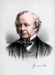 Granville Leveson-Gower, 2. Earl Granville, britischer liberaler Staatsmann, um 1890