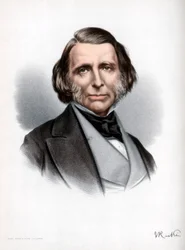 John Ruskin, britischer Autor, Dichter, Künstler und Kritiker, um 1890