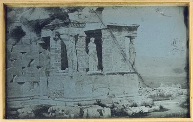 Erechtheion, Akropolis, Athen, 1842