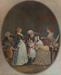 Les Bouquets, Ou La Fête De La GrandMaman, 1788, 1913