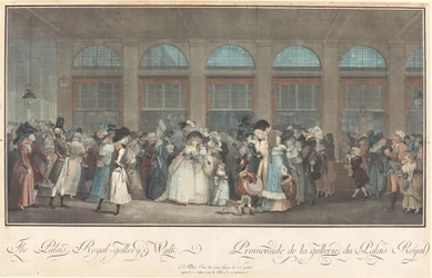 Die Galerie des Palais Royal - Spaziergang