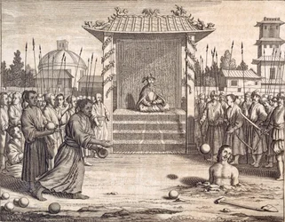 Ein Usurpator gesteinigt, veröffentlicht 1672