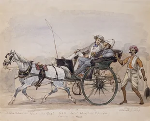 Ein Besuch im Gefängnis, 1849